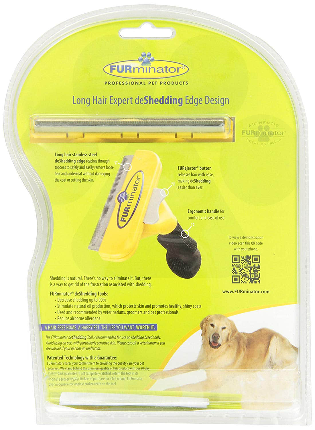 Furminator deShedding Tool for Dogs 