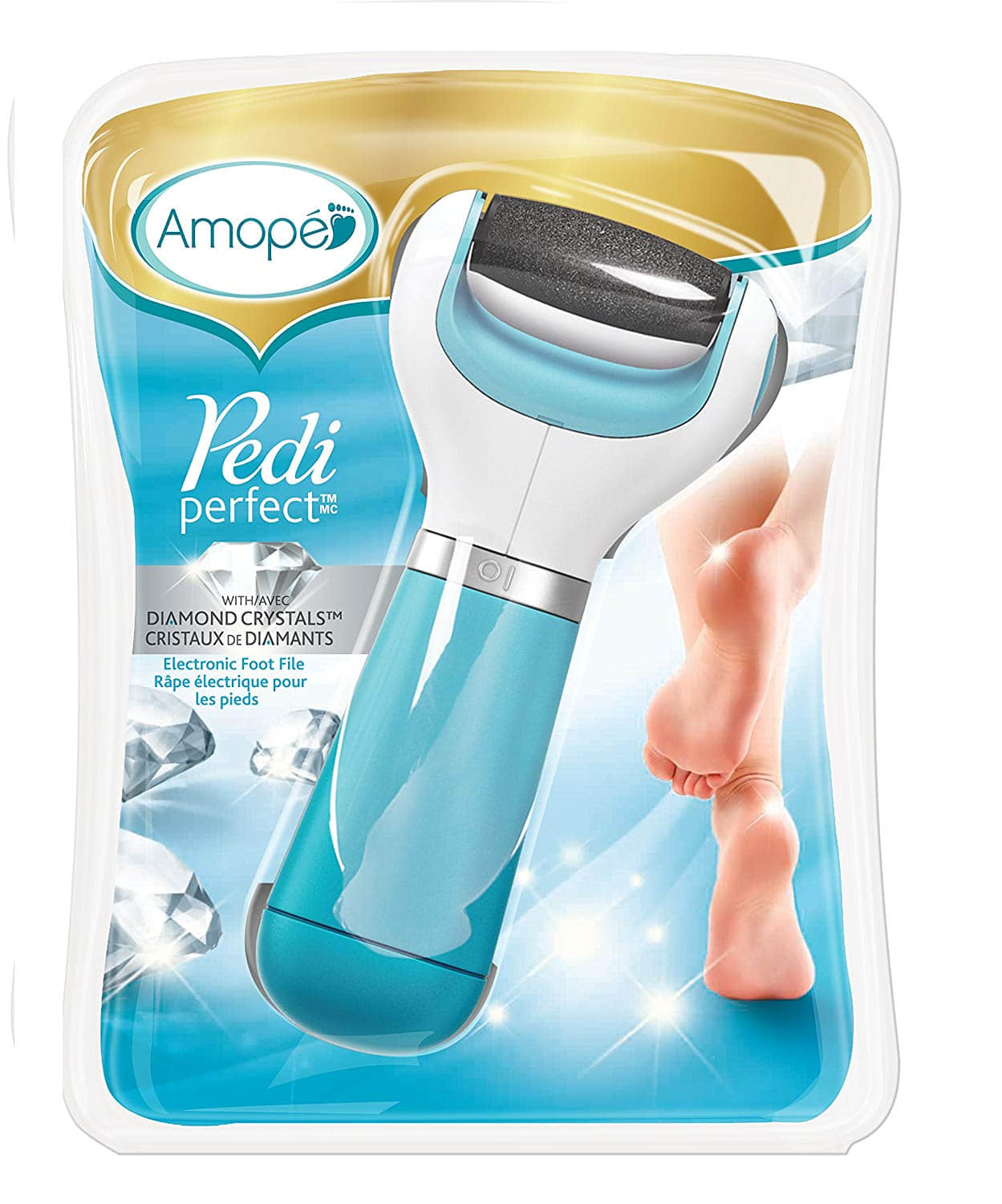 Amope Pedi Perfect Electronic Foot File for Hard and Dead Skin