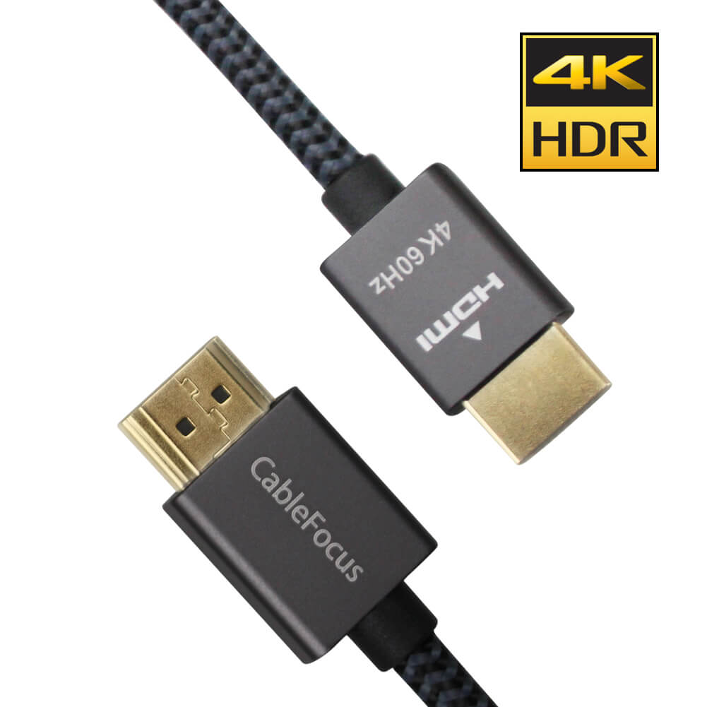 CableFocus 4K HDMI Cable for Home Theater and Gaming Hardware