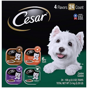 Cesar Gourmet Wet Dog Food Variety Packs 
