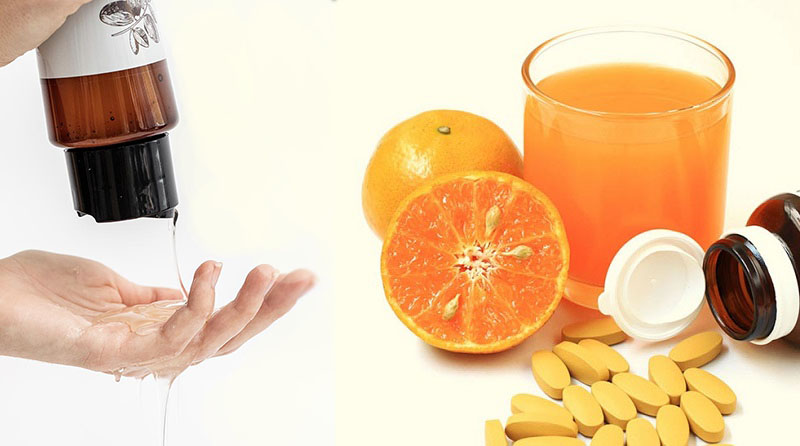 how to remove color from hair with vitamin C