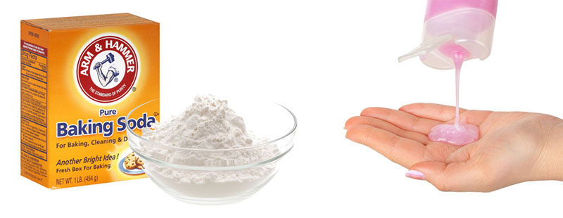 remove hair color with baking soda shampoo