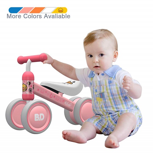 Ancaixin 4-Wheel No Pedal Baby Balance Bike