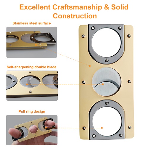 quality cigar cutter delivers clean cuts