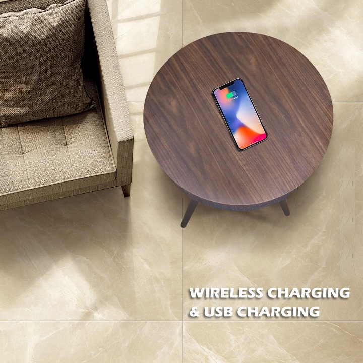 wireless charging coffee table